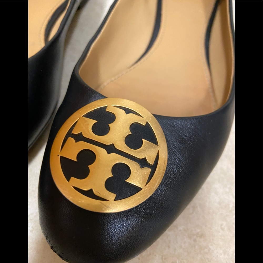 Tori Burch flats size 7 1/2 preloved